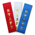 1-5/8"x6" Vertical Stock Title Ribbon (STAFF)